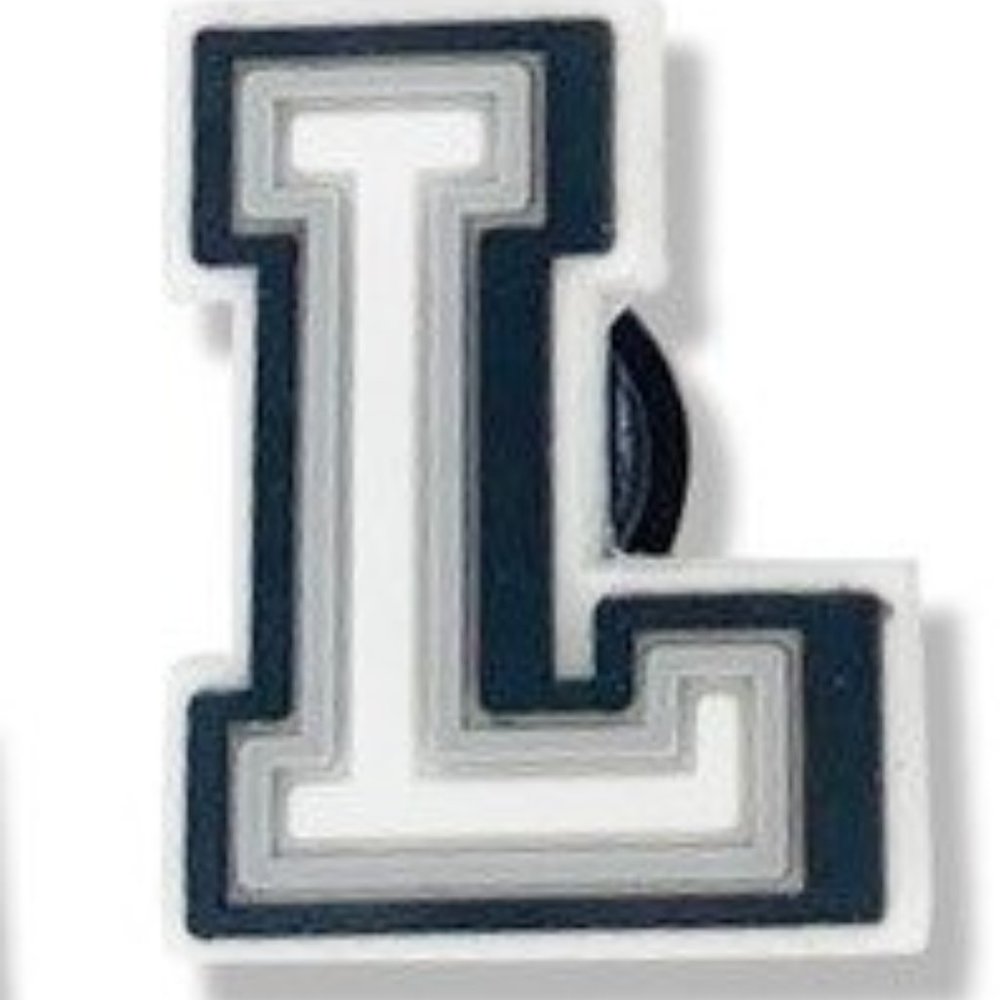 Letter L Croc Charm